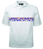 Patriotic Chest Stars Polo