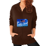 Women's Zip Hoodie - Graphic Comfort
 - 3