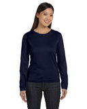 LAT Ladies' Combed Ringspun Jersey Long-Sleeve T-Shirt - Graphic Comfort
 - 8