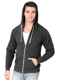 Royal Apparel Unisex ECO Triblend Fleece Full Zip Hoody - Graphic Comfort
 - 1