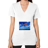 Women's V-Neck - Graphic Comfort
 - 1
