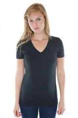 Royal Apparel Womens Hemp Organic V Neck - Graphic Comfort
 - 1