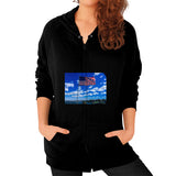 Women's Zip Hoodie - Graphic Comfort
 - 4