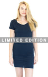 Royal Apparel Bamboo Organic Tee Dress - Graphic Comfort
 - 2