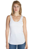 Royal Apparel Women's Bamboo Organic Raw Edge Tank - Graphic Comfort
 - 3