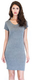 Royal Apparel Bamboo Organic Tee Dress - Graphic Comfort
 - 3