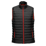 BLACK/ BRIGHT RED
