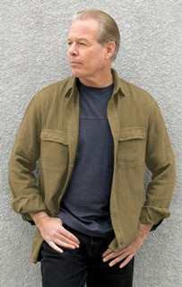 Dash Hemp Men's SAN LORENZO HEMP/TENCEL NARROW TWILL HEMP SHIRT