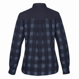 NAVY PLAID - BACK