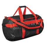 BLACK/ BRIGHT RED