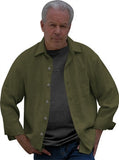 Dash Hemp SASHMILL “LINEN" SHIRT JACKET - Graphic Comfort
 - 5
