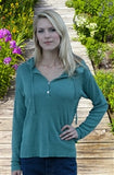 Dash Hemp Women's LA SELVA HAND LOOMED HOODIE - Graphic Comfort
 - 1