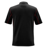 BLACK/ BRIGHT RED - BACK