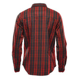 RED PLAID - BACK