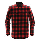 BLACK/ RED PLAID