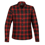 BLACK/ RED PLAID