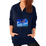 Women's Zip Hoodie - Graphic Comfort
 - 5