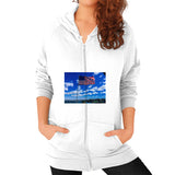 Women's Zip Hoodie - Graphic Comfort
 - 1