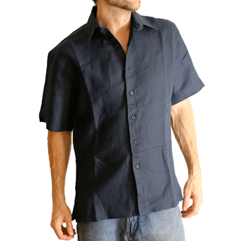 Hempest 100% Hemp Short Sleeve Men's Shirt